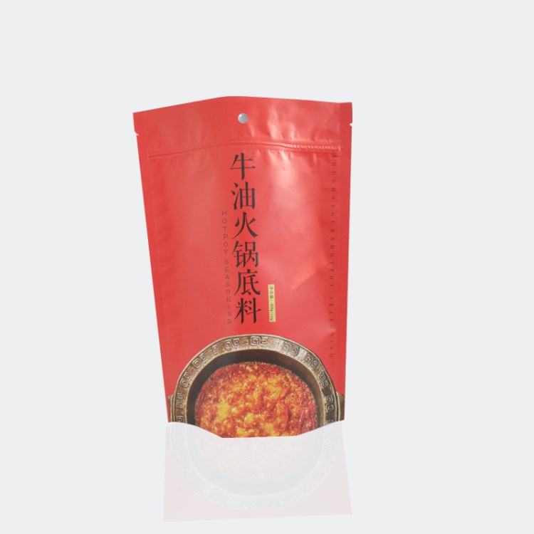 廠家定制真空食品袋火鍋底料調(diào)味品包裝袋 鋁箔鍍鋁自立袋