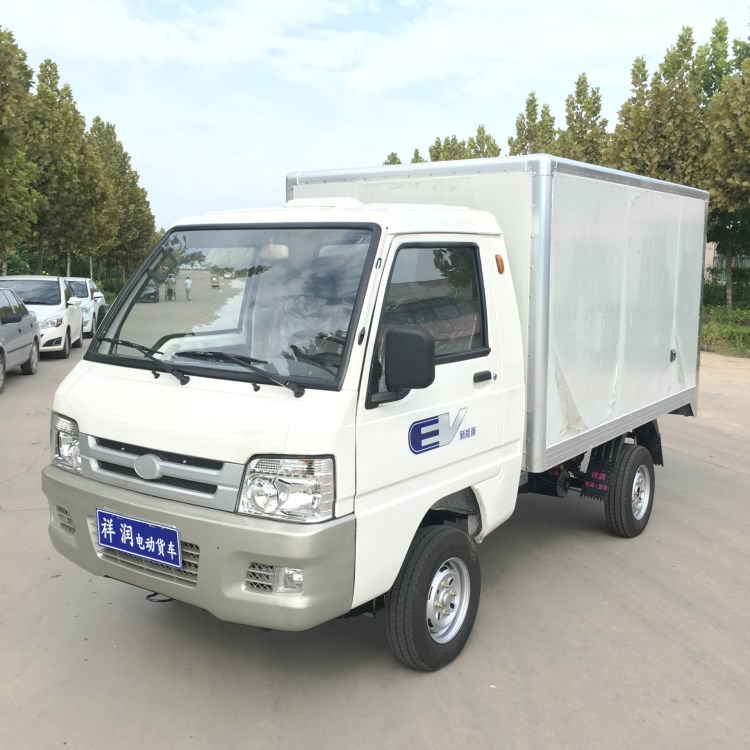 新款電動(dòng)車(chē) 電動(dòng)廂貨車(chē) 電動(dòng)四輪貨車(chē)加工定制祥潤(rùn)電動(dòng)貨車(chē)