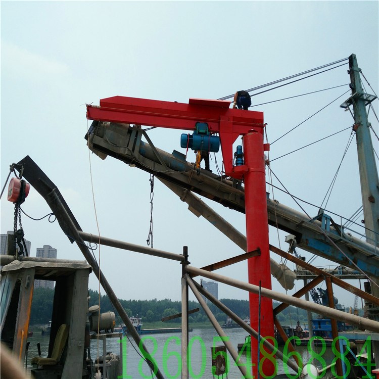 安徽電子廠專用BZD懸臂吊上門安裝1噸立柱式懸臂吊360度旋轉(zhuǎn)行吊