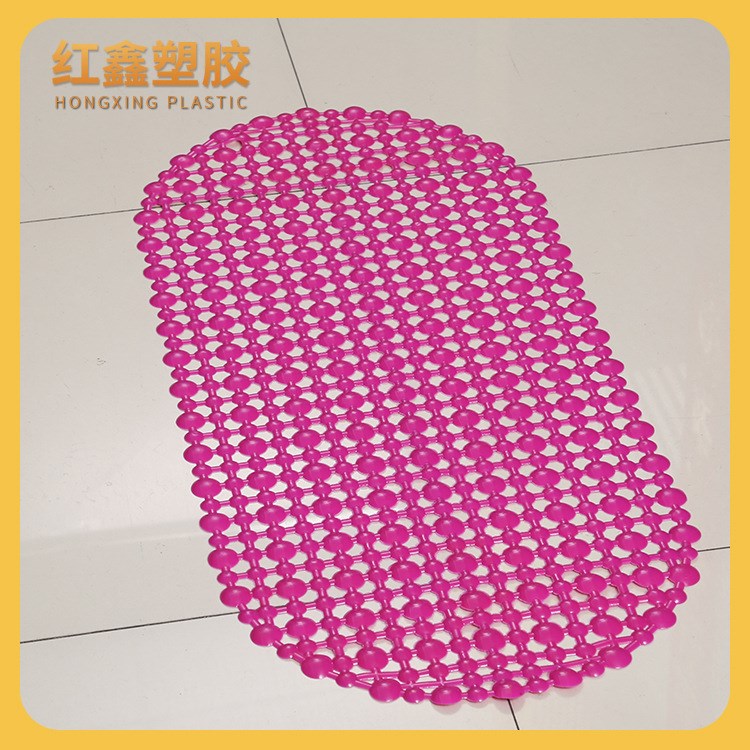 鏤空浴室防滑墊批發(fā)多色可選獨立吸盤設(shè)計酒店防滑門墊批發(fā)定制