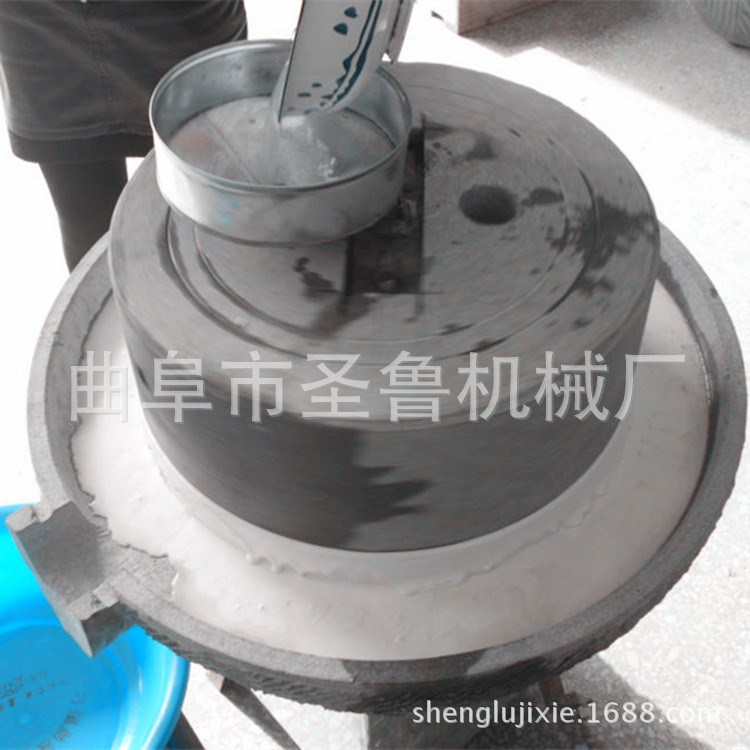 多功能糧食磨漿機 電動家用石磨豆?jié){機 湖南電動石磨腸粉機