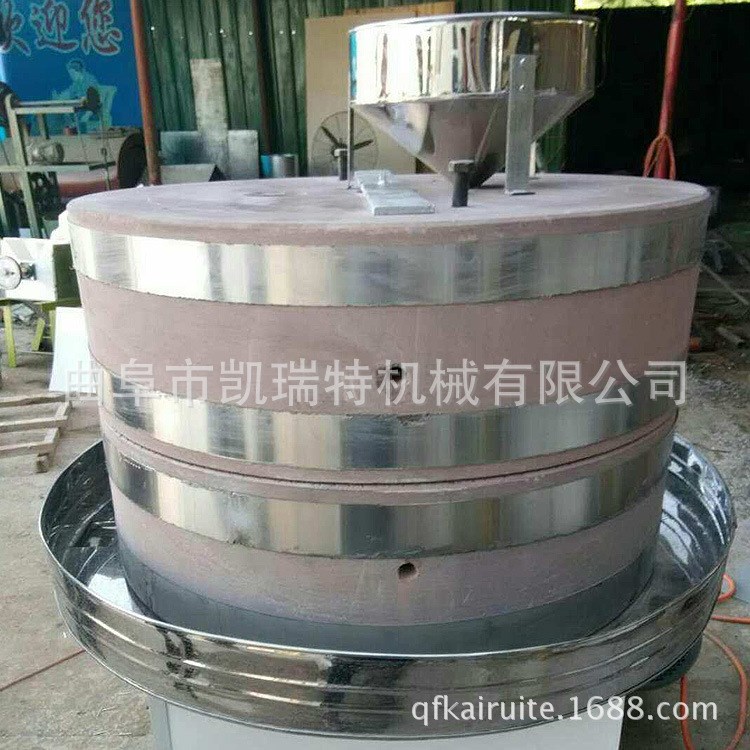 多功能電動石磨豆?jié){機 紫砂巖芝麻醬石磨 湖南商用石磨磨漿機