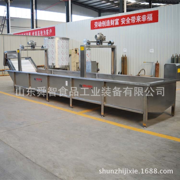 全自動蔬菜清洗機 蔬菜清洗機凈菜加工設備 連續式果蔬清洗廠家