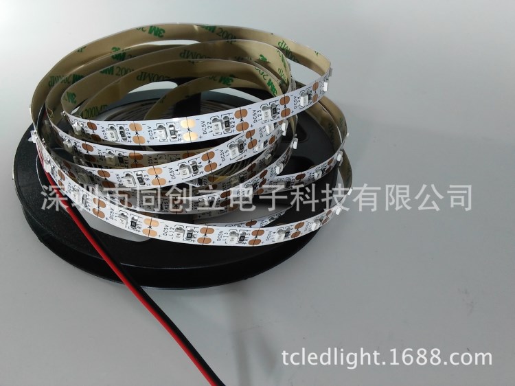 廠家直銷 LED3528燈條120珠 8MM/10MM 貼片RGB軟燈帶 12/24V