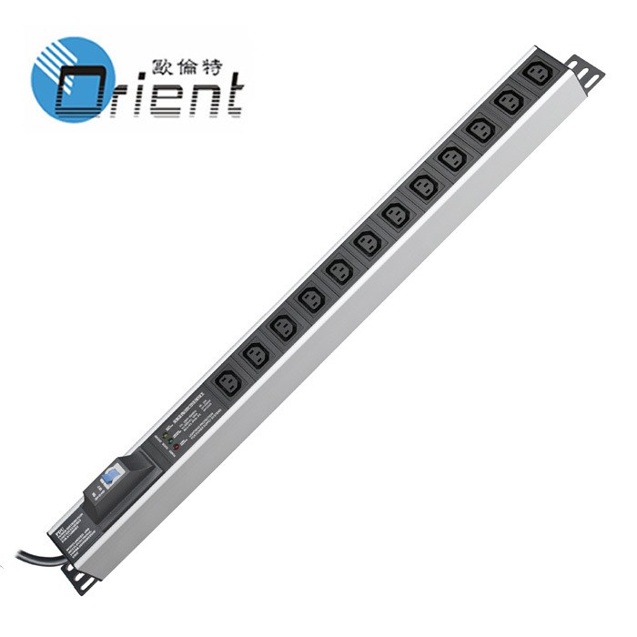 C13 空開(kāi)+多功能防雷防浪涌 PDU 機(jī)柜插座