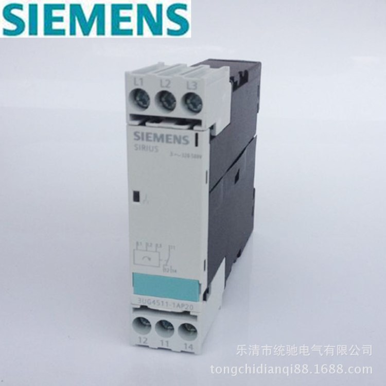 SIEMENS/西門子 監(jiān)控繼電器3UG4511-1AP20相位監(jiān)控繼電器