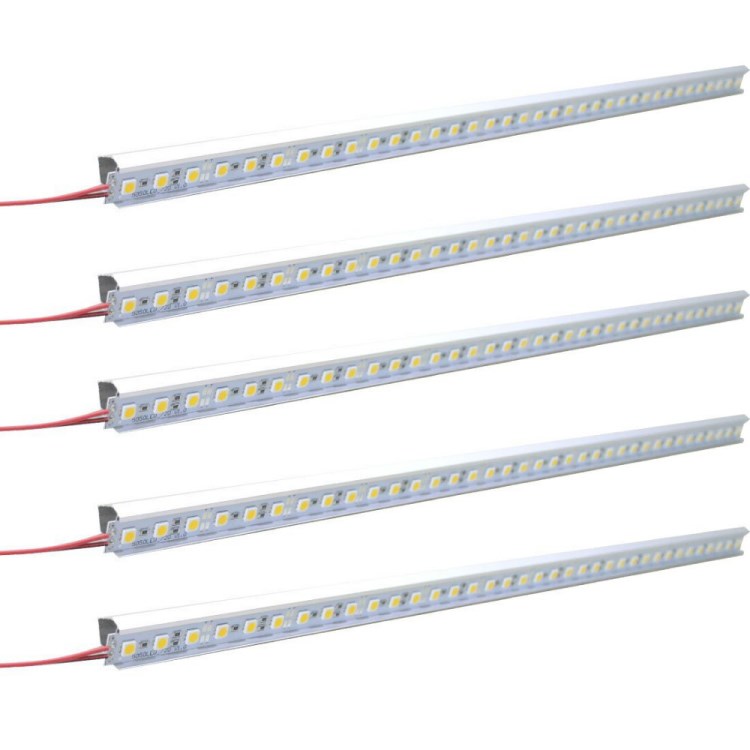 大量供應(yīng)led硬燈條12V 24V  5050 5630 2835 珠寶柜臺高亮