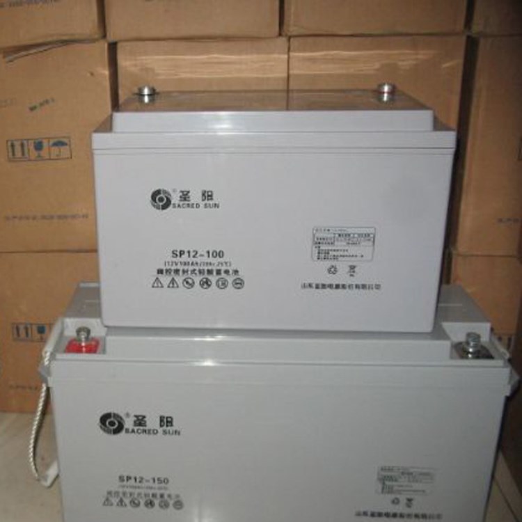 供應(yīng)山東圣陽(yáng)鉛酸閥控式蓄電池SP12-100，12V100AHups電源專用