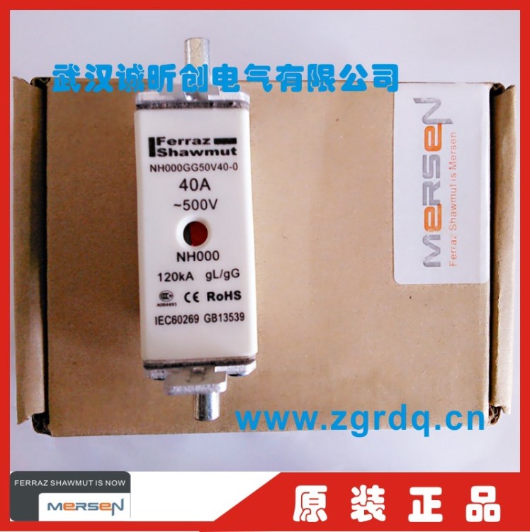 法國羅蘭法雷ferraz熔斷器NH000GG50V40 500V gl/gg 40A保險絲/管