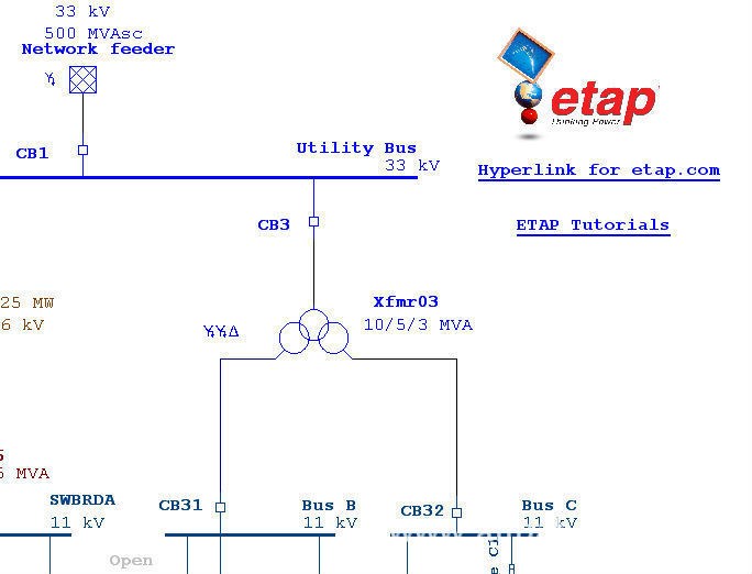 供應(yīng)ETAP 11.0電力系統(tǒng)仿真軟件