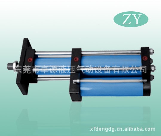 自產自銷通用型增壓缸QGZY-1T-50-100-10 【廣州標準氣液增壓缸】
