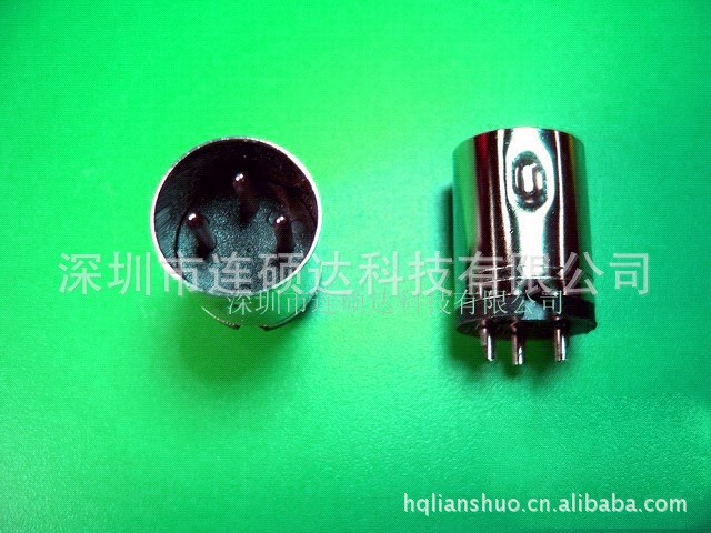 【大DIN3PIN】供应器械连接器大DIN3PIN公头生产厂家直供