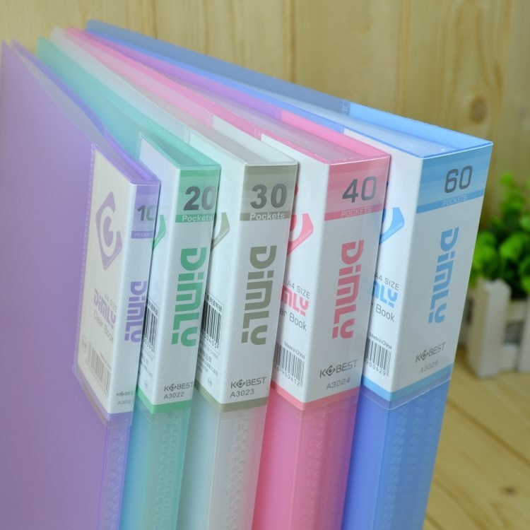 A4資料冊(cè) 10 20 30 40 60 80 100頁(yè)透明多層插頁(yè)加厚文件夾內(nèi)頁(yè)袋