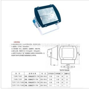 廠家直供TG737廣告立體投光燈具，圓背包投光燈具