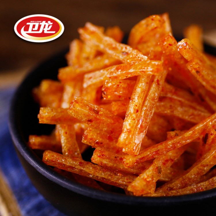 卫龙小面筋辣条独立散称10斤装学生爱干净麻辣熟食批发裕喜