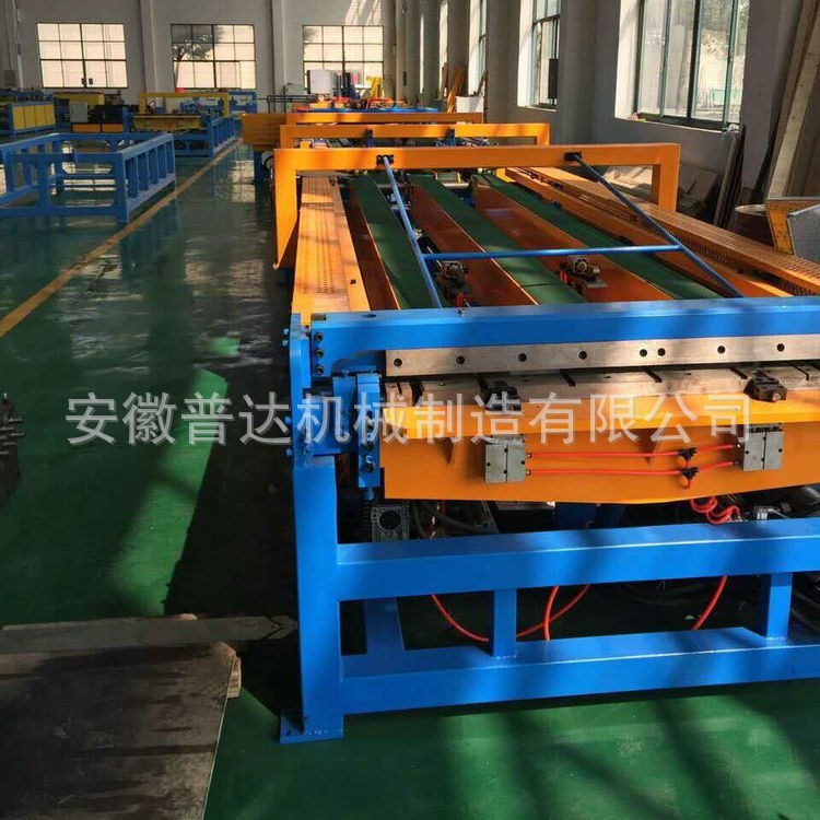供應方形通風管道生產線 全自動風管生產線 五線 矩形風管生產線