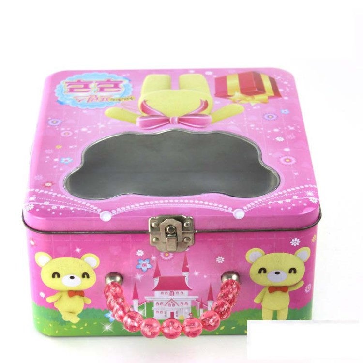 東莞工廠 馬口鐵提手罐 月餅罐 開窗鐵盒 量大價優 定制款