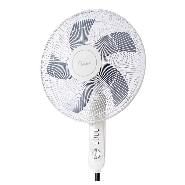 美的电风扇落地扇fs40-15f2五叶定时静音摇头扇办公室风扇
