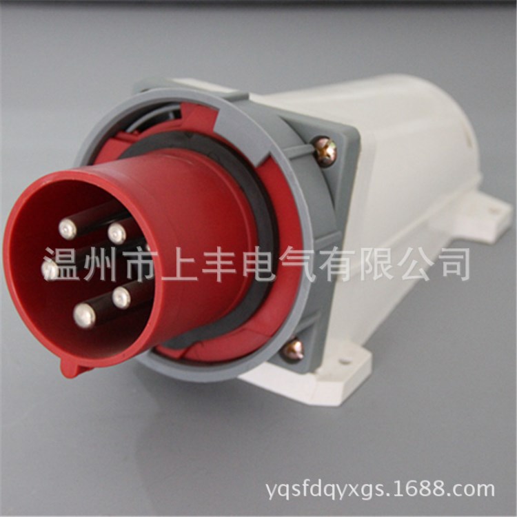 SFE溫州上豐新型工業(yè)防水明裝器具插頭63A/380V/3P+N+E  SFN-5352