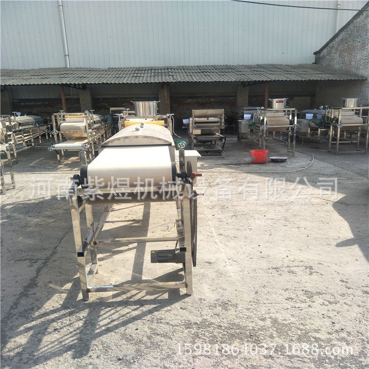 仿手工圓形全自動紅薯涼皮 粉皮機 精裝商用大型涼皮 蒸汽涼皮粉