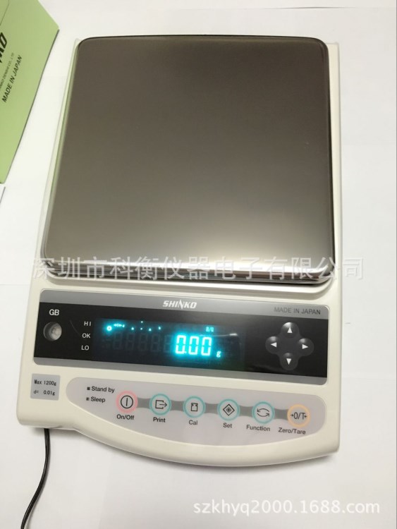 GB3202原裝日本新光廠家直銷精密天平3200g/0.01g高精度電子天平