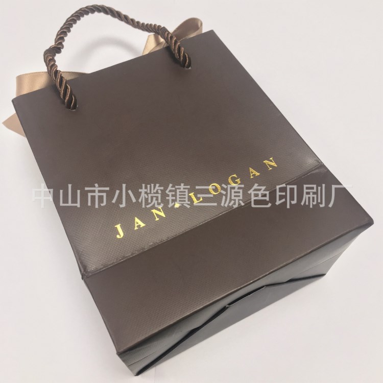 廠家定做 精美特種紙定制logo化妝品禮品手提袋