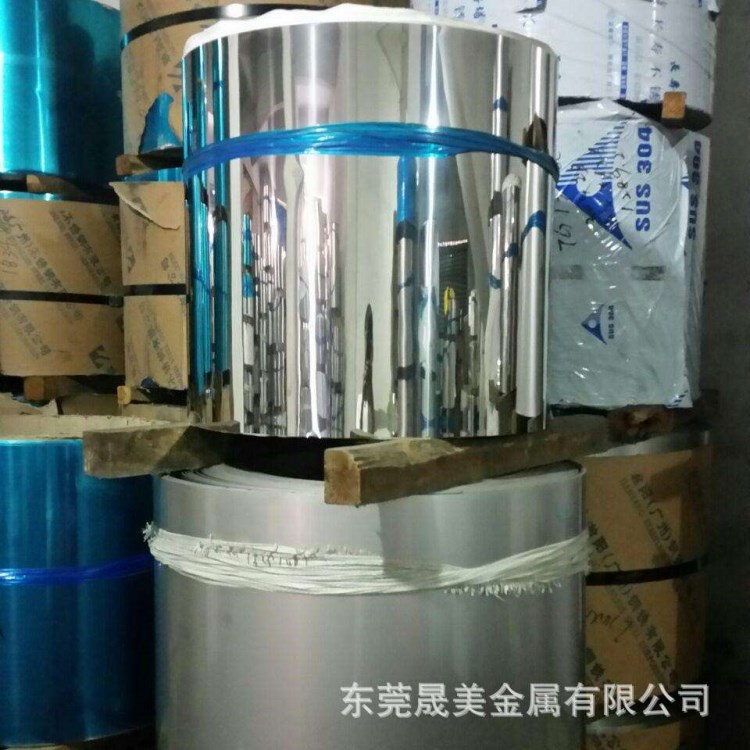 供應(yīng)201不銹鋼帶 亮面霧面精密分條304L 316L不銹鋼窄帶彈簧片