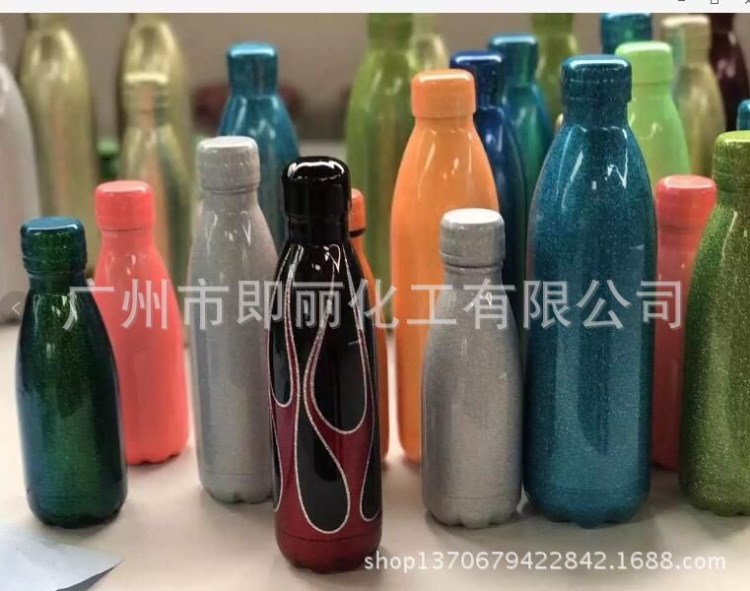 特閃高溫金蔥粉汽車漆 不銹鋼杯子特殊效果變色漆