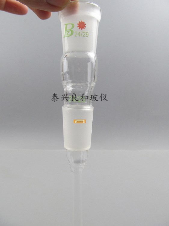 精品儀器5054 直形接受管彎形接受管 24*2 可加工定做 玻璃儀器