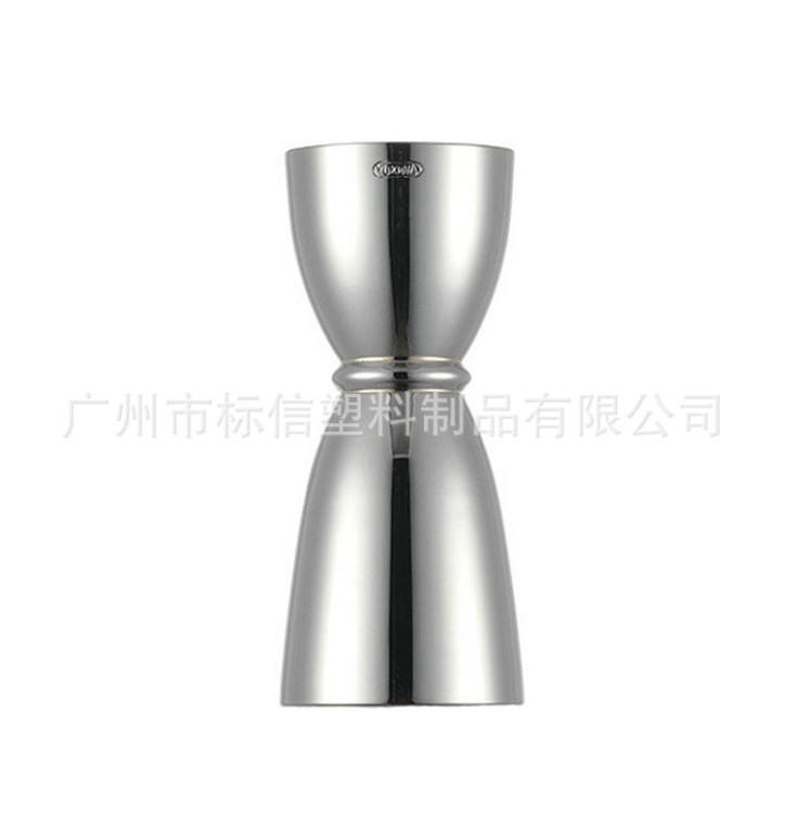 不銹鋼量杯 加厚盎司杯 洋酒杯 日式雙頭 量酒器 酒吧硬皮