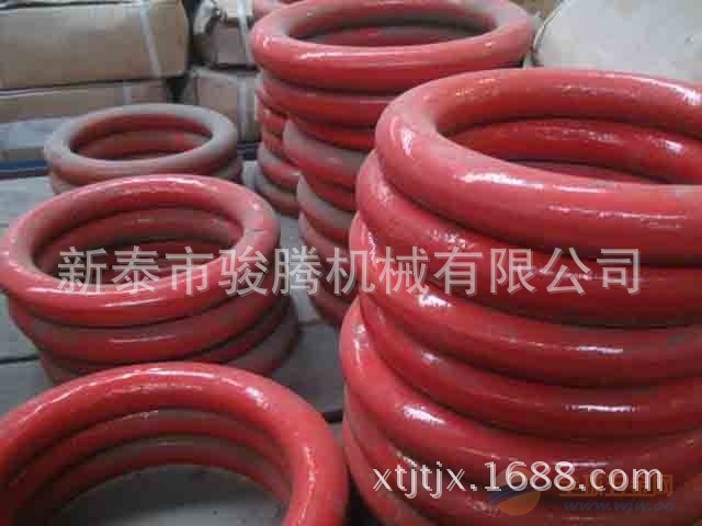 焊接子母環(huán) 鏈條索具吊環(huán) 焊接壓扁強(qiáng)力環(huán)56T