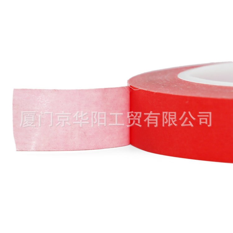 廠家批發定制 紅色高溫美紋膠帶 耐高溫紅色pet接駁膠帶