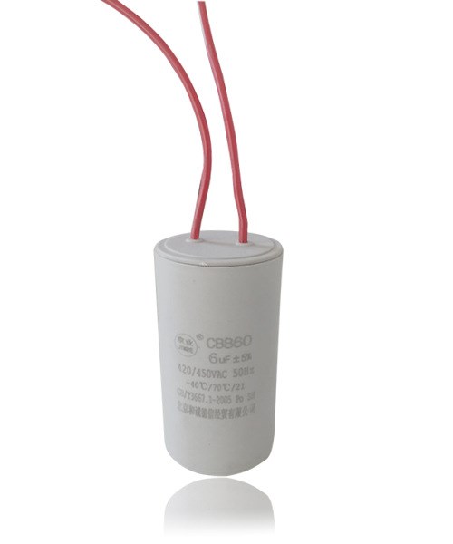 京業(yè) CBB60 6UF工作運(yùn)轉(zhuǎn)電容器 有機(jī)薄膜 電機(jī) 水泵 洗衣機(jī) 空調(diào)