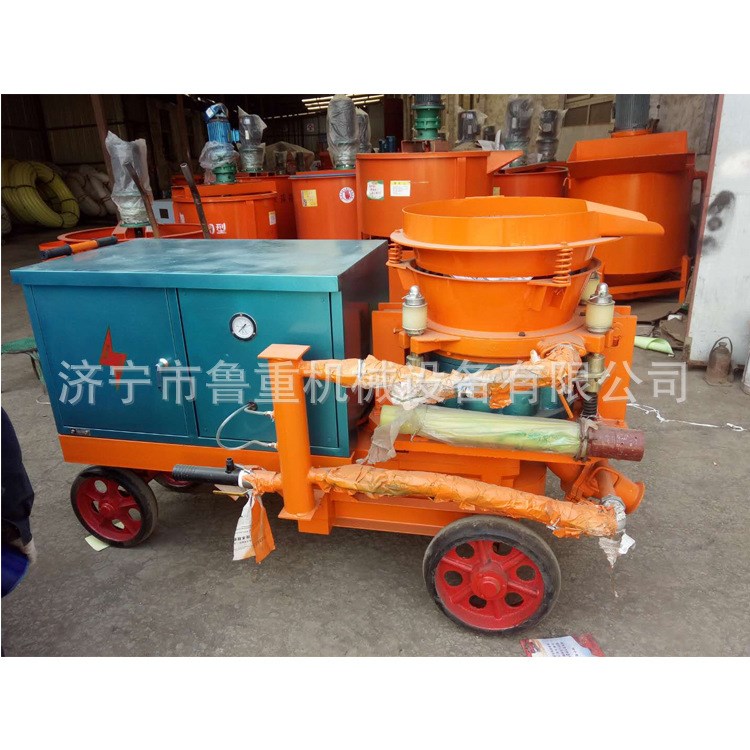 山東廠家生產(chǎn)PZ-7濕式噴漿機(jī)  建筑工程用噴漿機(jī)  7立方濕噴機(jī)