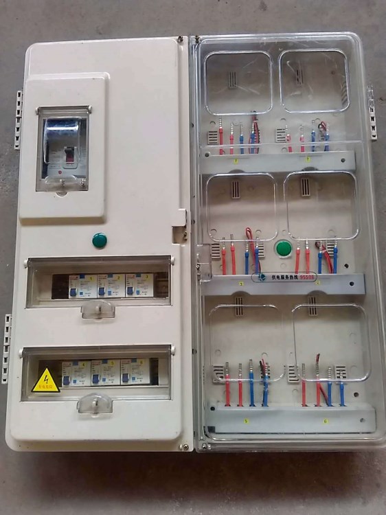 玻璃鋼電表箱三項  單相電表箱  配電箱  透明插卡電表箱