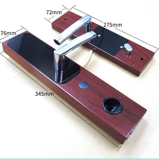 指紋鎖密碼鎖家用防盜門智能電子鎖門鎖刷卡木門遙控門不銹鋼