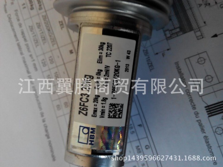 原裝Z6FD1/1T德國HBM稱重傳感器