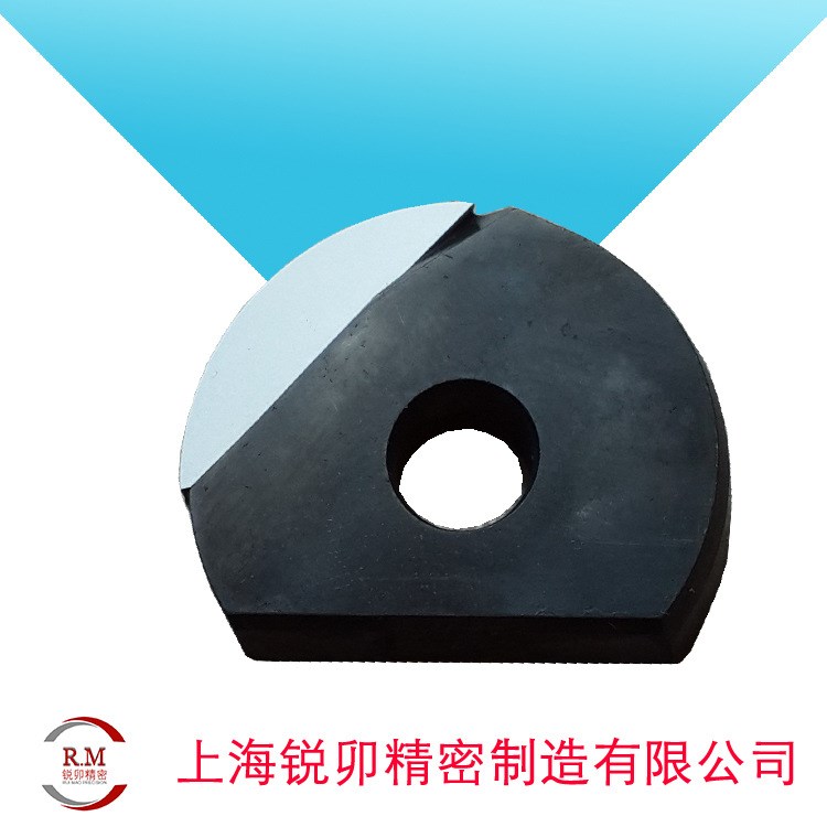 廠家直銷石墨曲面加工金剛石球形銑刀片R10PCD球形銑刀定做