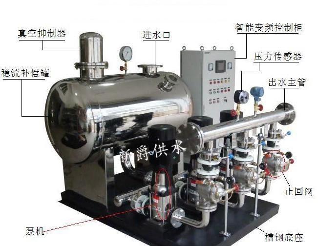 【生产】新爵牌无负压变频供水设备 保护恒压供水 可定制