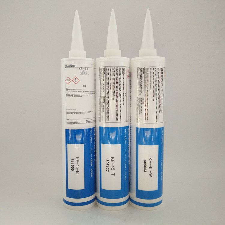 信越KE-45-W KE-45-T KE-45-B KE-45-G KE-45-R密封膠RTV硅