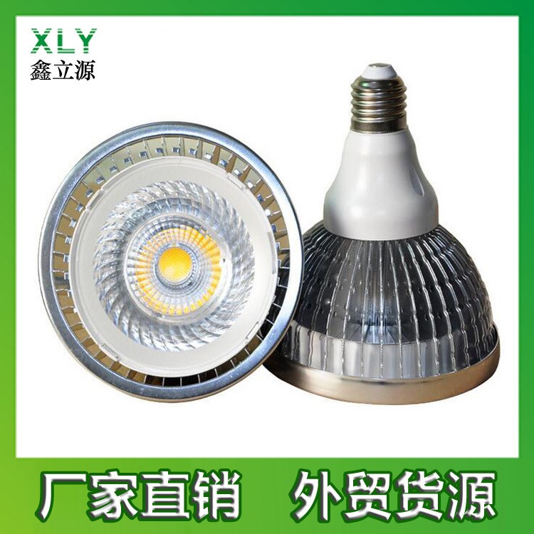 厂家直销 18W  LED光源 PAR38 COB射灯  E27螺口 可做调光