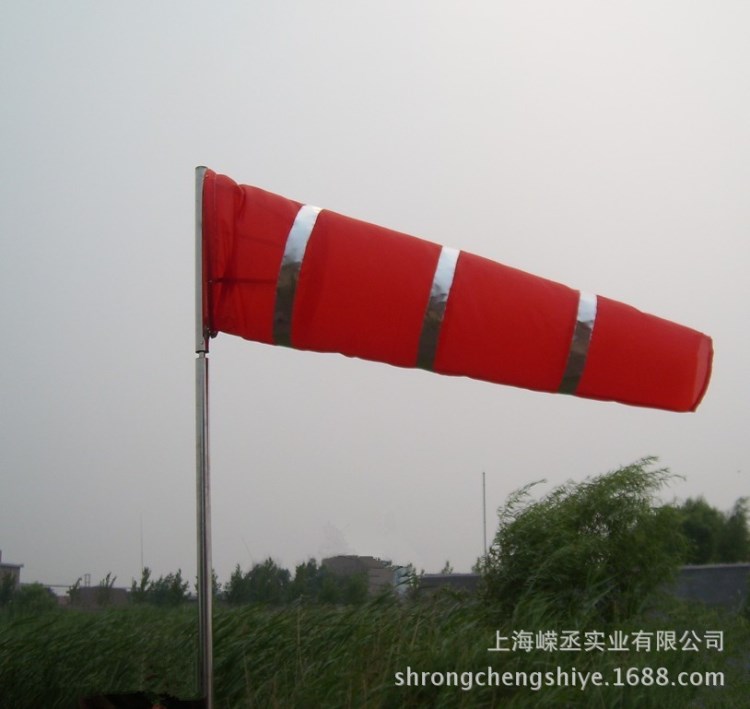 夜光金屬風向標 加強型風向袋 風向標 風向指示標
