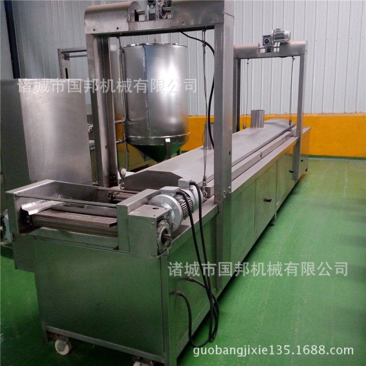 供應(yīng) 油豆皮切割機(jī) 豆皮油炸設(shè)備 油豆皮油炸流水線 油炸設(shè)備