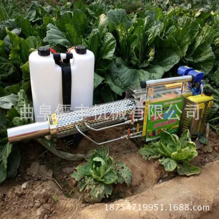 雙化油器彌霧機揚州大棚農(nóng)用煙霧機手提式動力噴霧機打藥機