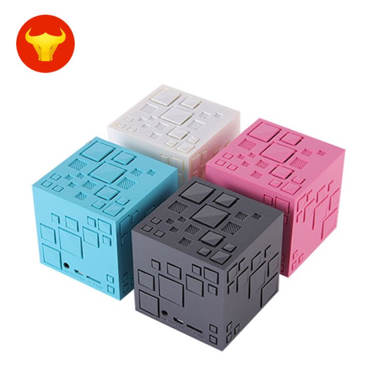 qone魔方藍牙音箱 Q+低音炮便攜式插卡迷你小音響工廠直銷