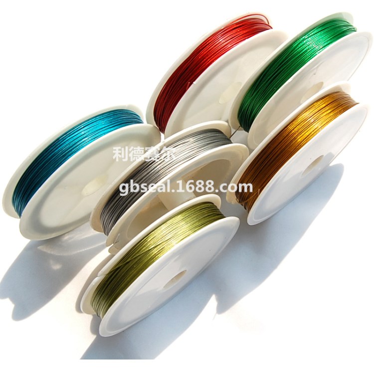 廠家直銷 包膠線 包塑鋼絲封線 儀表封一次性密封性 鉛封線