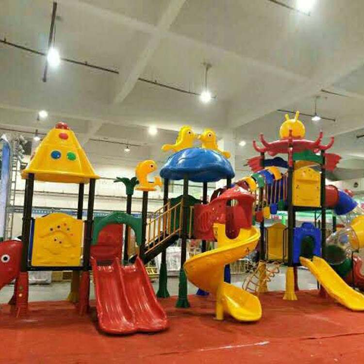 生產幼兒園塑料組合滑梯、可加工定做，歡迎來廠考察指導