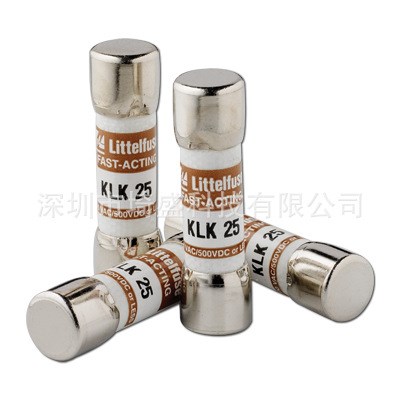 美國力特Littelfuse Fast-Acting KLK 02 600V陶瓷快速熔斷器