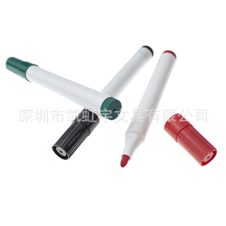 凱虹宇定制 彩色記號(hào)筆油性 粗桿大頭嘜頭筆 8色油性塑膠標(biāo)記筆