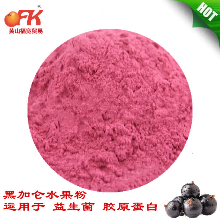 速溶固體膠原蛋白飲料原輔料風味水果粉臺灣噴霧干燥黑加侖粉